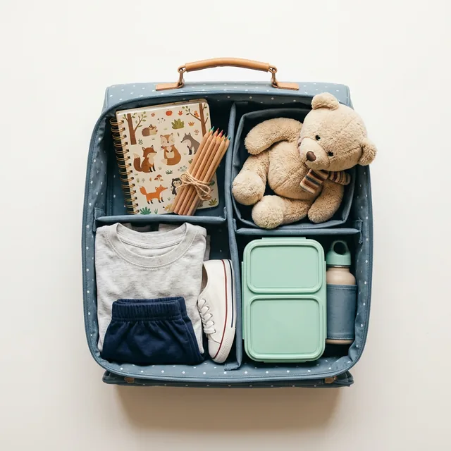 Bepakolt bőrönd – a gyermek felkészítésének metaforája az iskolakezdésre