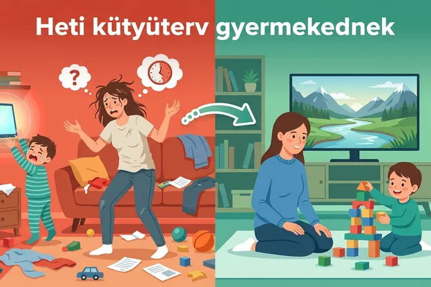 Digitális Étrend — heti kütyüterv gyermekednek WHO irányelvekkel