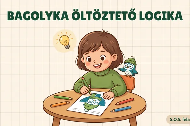 Figyelem fejlesztő – Bagoly színezők